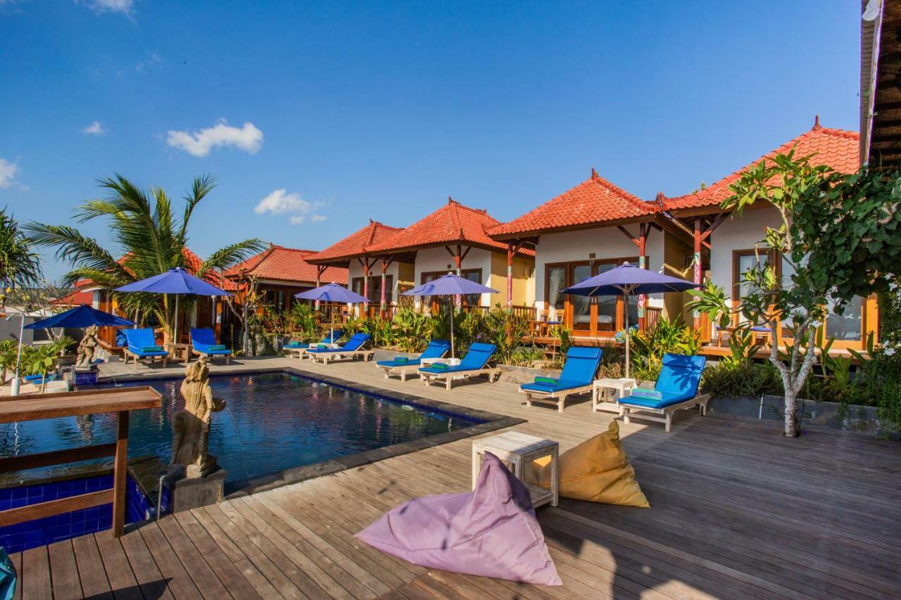 Nusa Veranda Sunset Villas & Restaurant Lembongan Exterior foto