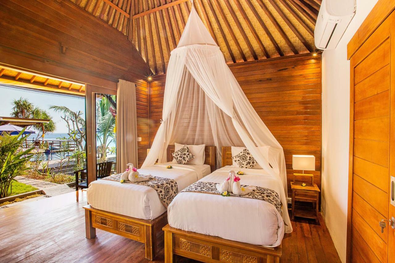 Nusa Veranda Sunset Villas & Restaurant Lembongan Exterior foto